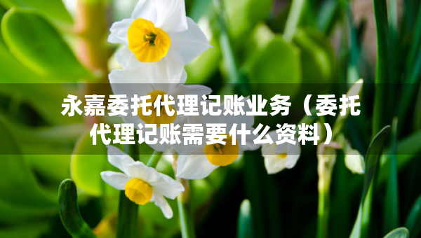 永嘉委托代理記賬業(yè)務(wù)（委托代理記賬需要什么資料）