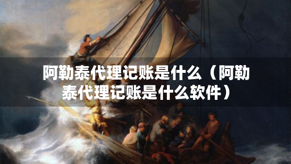 阿勒泰代理記賬是什么（阿勒泰代理記賬是什么軟件）