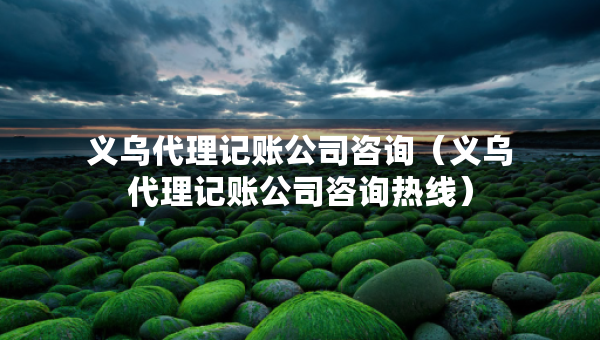 義烏代理記賬公司咨詢（義烏代理記賬公司咨詢熱線）