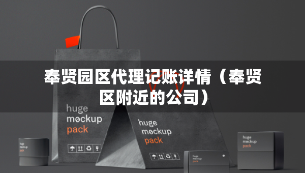 奉賢園區(qū)代理記賬詳情（奉賢區(qū)附近的公司）