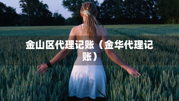 金山區(qū)代理記賬（金華代理記賬）