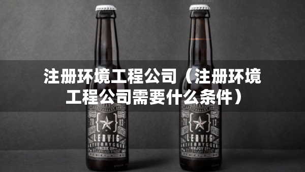 注冊(cè)環(huán)境工程公司（注冊(cè)環(huán)境工程公司需要什么條件）