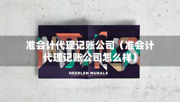 準會計代理記賬公司（準會計代理記賬公司怎么樣）