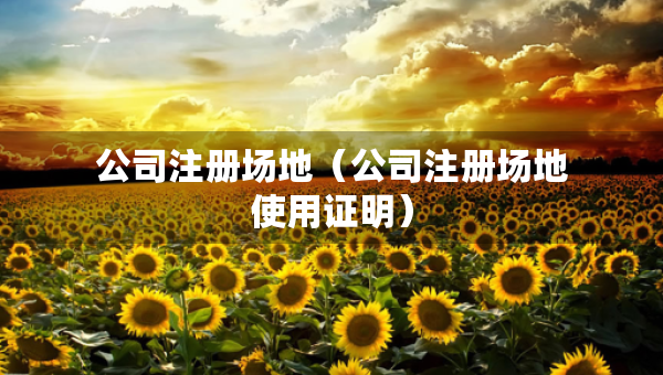 公司注冊(cè)場(chǎng)地（公司注冊(cè)場(chǎng)地使用證明）