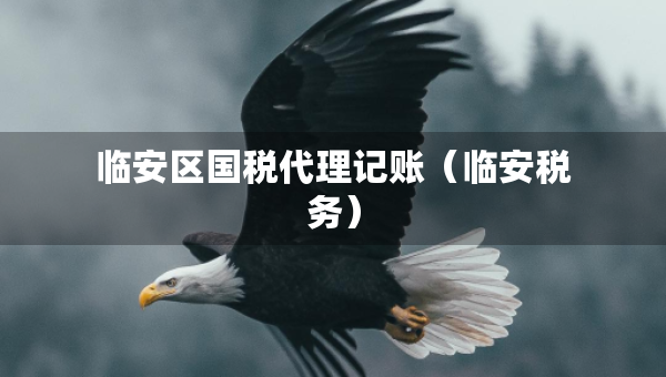 臨安區(qū)國(guó)稅代理記賬（臨安稅務(wù)）