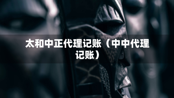 太和中正代理記賬（中中代理記賬）