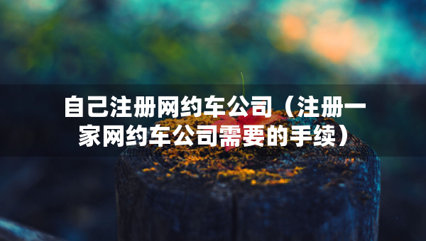 自己注冊(cè)網(wǎng)約車公司（注冊(cè)一家網(wǎng)約車公司需要的手續(xù)）