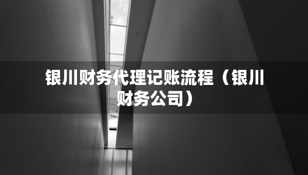 銀川財(cái)務(wù)代理記賬流程（銀川財(cái)務(wù)公司）