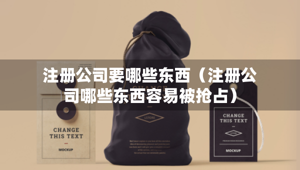 注冊(cè)公司要哪些東西（注冊(cè)公司哪些東西容易被搶占）