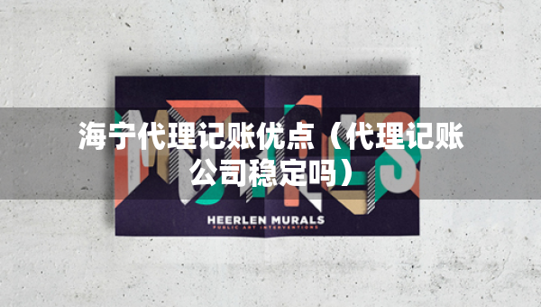海寧代理記賬優(yōu)點（代理記賬公司穩(wěn)定嗎）