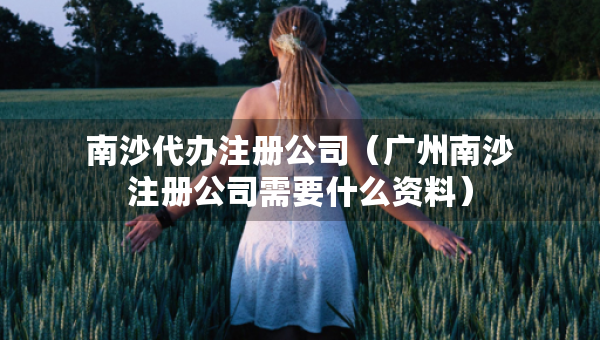 南沙代辦注冊公司（廣州南沙注冊公司需要什么資料）