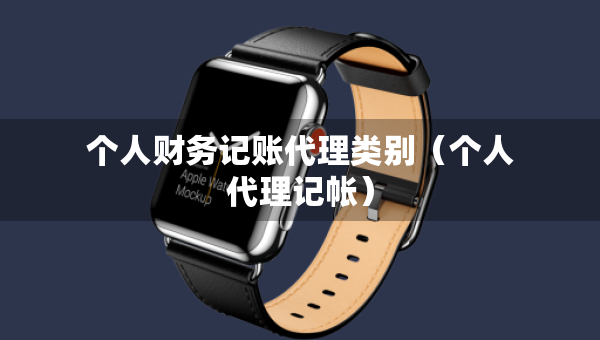 個人財務(wù)記賬代理類別（個人代理記帳）