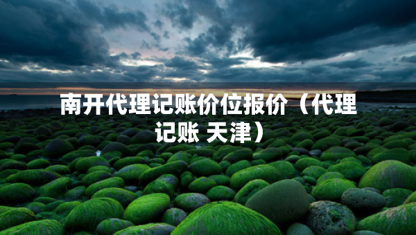 南開代理記賬價(jià)位報(bào)價(jià)（代理記賬 天津）