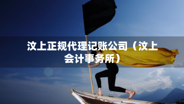 汶上正規(guī)代理記賬公司（汶上會計事務(wù)所）