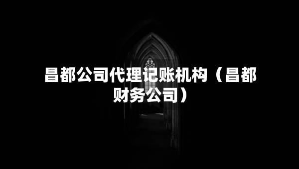 昌都公司代理記賬機(jī)構(gòu)（昌都財(cái)務(wù)公司）