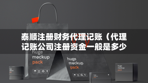 泰順注冊(cè)財(cái)務(wù)代理記賬（代理記賬公司注冊(cè)資金一般是多少）