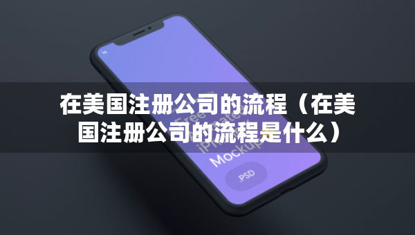 在美國(guó)注冊(cè)公司的流程（在美國(guó)注冊(cè)公司的流程是什么）