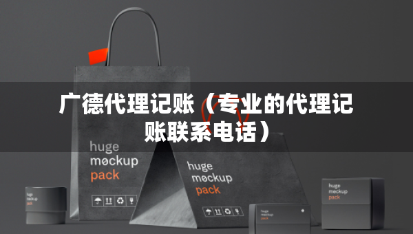 廣德代理記賬（專業(yè)的代理記賬聯系電話）