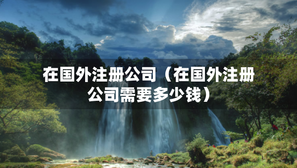 在國外注冊公司（在國外注冊公司需要多少錢）