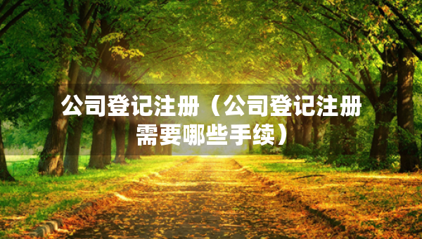 公司登記注冊(cè)（公司登記注冊(cè)需要哪些手續(xù)）