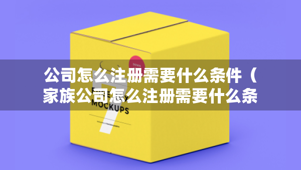公司怎么注冊(cè)需要什么條件（家族公司怎么注冊(cè)需要什么條件）