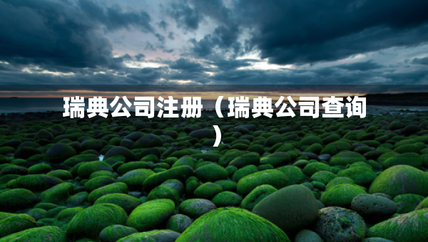 瑞典公司注冊(cè)（瑞典公司查詢）