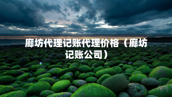 廊坊代理記賬代理價(jià)格（廊坊記賬公司）