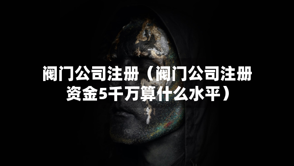 閥門公司注冊(cè)（閥門公司注冊(cè)資金5千萬算什么水平）