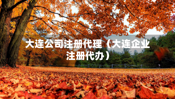 大連公司注冊代理（大連企業(yè)注冊代辦）