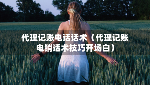 代理記賬電話話術(shù)（代理記賬電銷話術(shù)技巧開(kāi)場(chǎng)白）