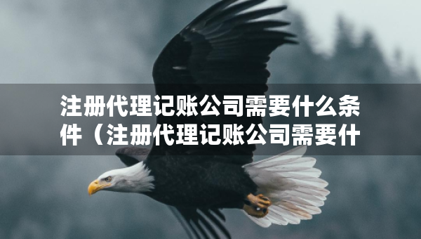 注冊代理記賬公司需要什么條件（注冊代理記賬公司需要什么條件及辦理流程）
