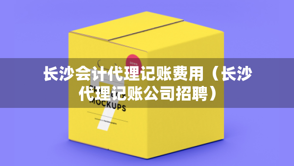 長(zhǎng)沙會(huì)計(jì)代理記賬費(fèi)用（長(zhǎng)沙代理記賬公司招聘）