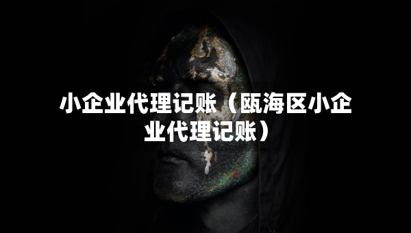 小企業(yè)代理記賬（甌海區(qū)小企業(yè)代理記賬）