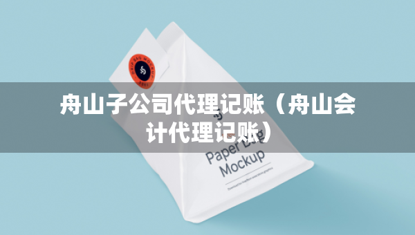 舟山子公司代理記賬（舟山會(huì)計(jì)代理記賬）