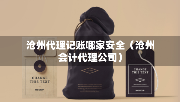 滄州代理記賬哪家安全（滄州會計代理公司）