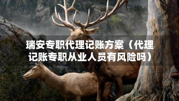 瑞安專職代理記賬方案（代理記賬專職從業(yè)人員有風(fēng)險嗎）