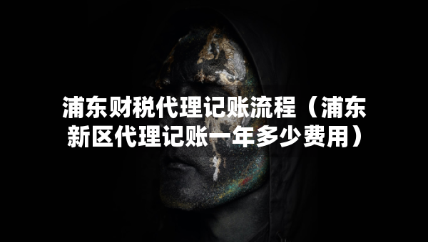 浦東財(cái)稅代理記賬流程（浦東新區(qū)代理記賬一年多少費(fèi)用）
