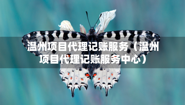 溫州項(xiàng)目代理記賬服務(wù)（溫州項(xiàng)目代理記賬服務(wù)中心）