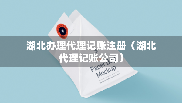 湖北辦理代理記賬注冊(cè)（湖北代理記賬公司）