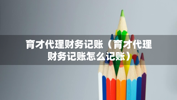育才代理財務記賬（育才代理財務記賬怎么記賬）