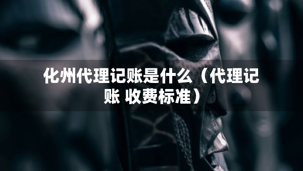 化州代理記賬是什么（代理記賬 收費(fèi)標(biāo)準(zhǔn)）