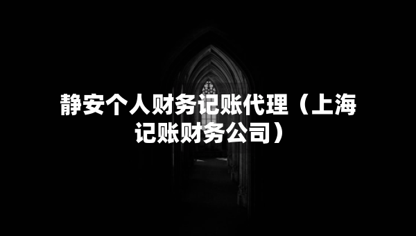 靜安個(gè)人財(cái)務(wù)記賬代理（上海記賬財(cái)務(wù)公司）