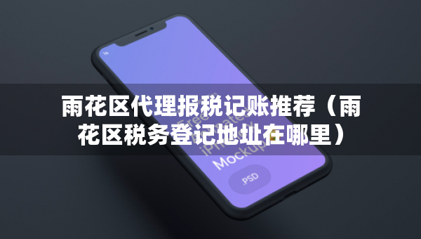 雨花區(qū)代理報稅記賬推薦（雨花區(qū)稅務登記地址在哪里）