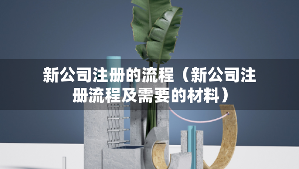 新公司注冊的流程（新公司注冊流程及需要的材料）
