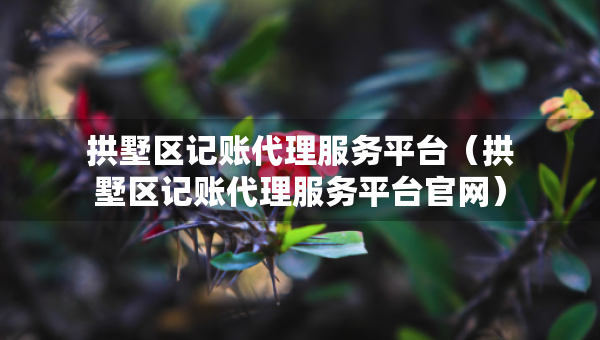 拱墅區(qū)記賬代理服務(wù)平臺(tái)（拱墅區(qū)記賬代理服務(wù)平臺(tái)官網(wǎng)）