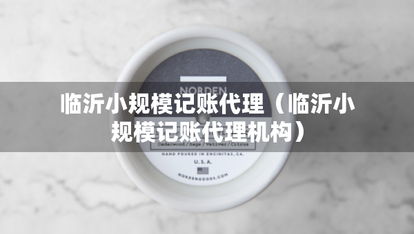 臨沂小規(guī)模記賬代理（臨沂小規(guī)模記賬代理機(jī)構(gòu)）