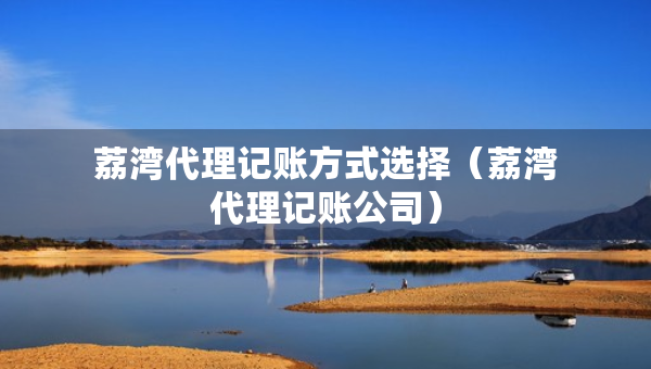 荔灣代理記賬方式選擇（荔灣代理記賬公司）