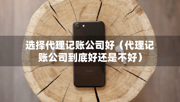 選擇代理記賬公司好（代理記賬公司到底好還是不好）