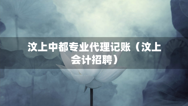 汶上中都專業(yè)代理記賬（汶上會計招聘）