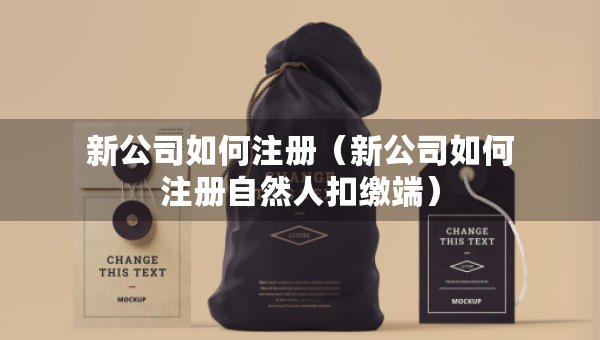 新公司如何注冊(cè)（新公司如何注冊(cè)自然人扣繳端）